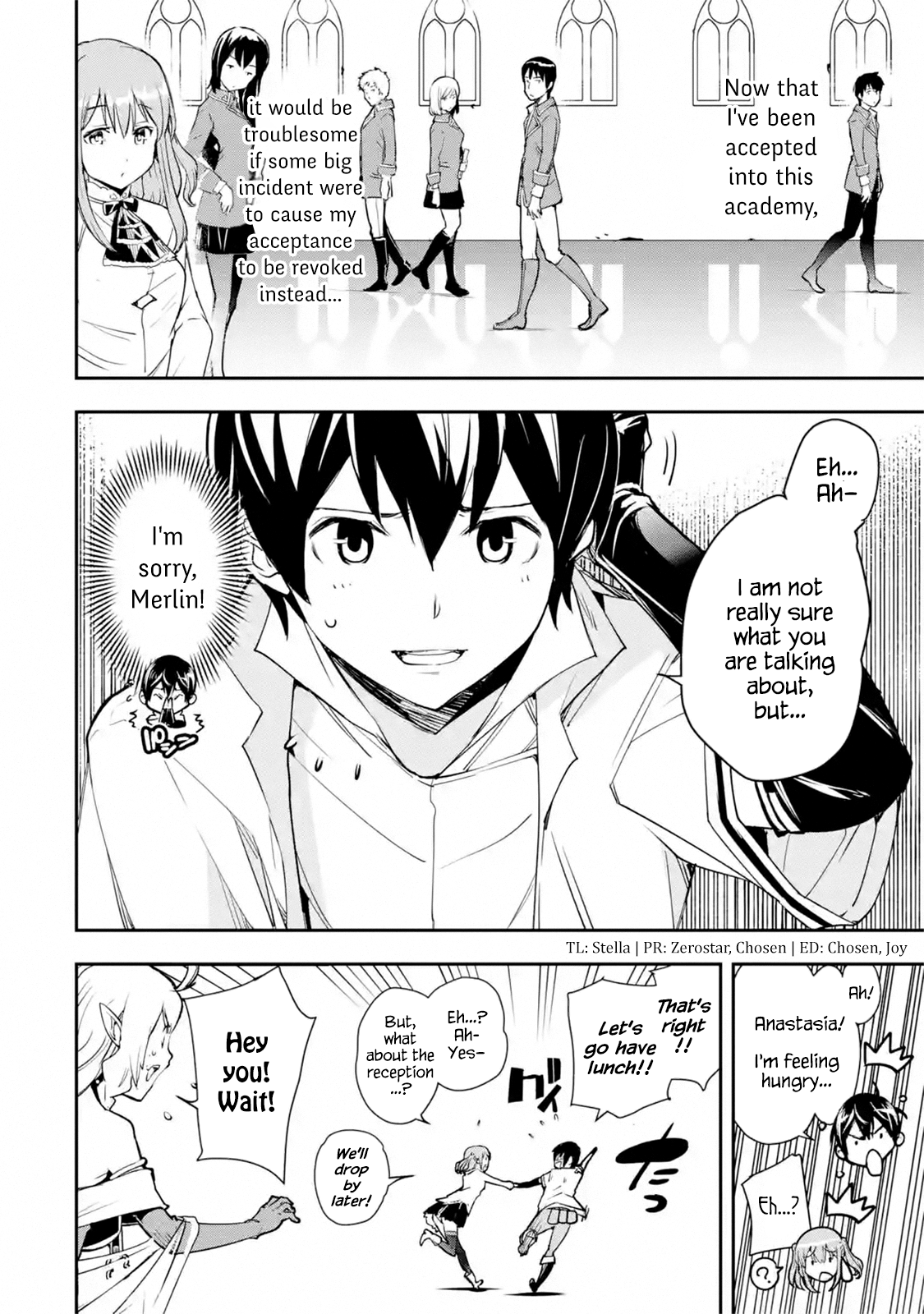 Rakudai Kenja no Gakuin Musou Chapter 8.1 2